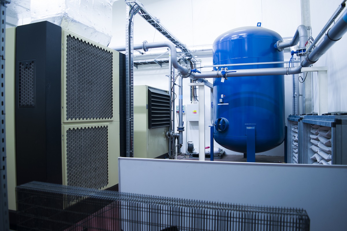 Increased compressed air capacity
