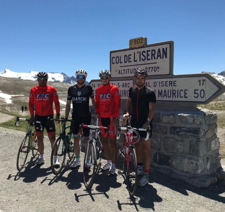 Colleagues on the Tour de France