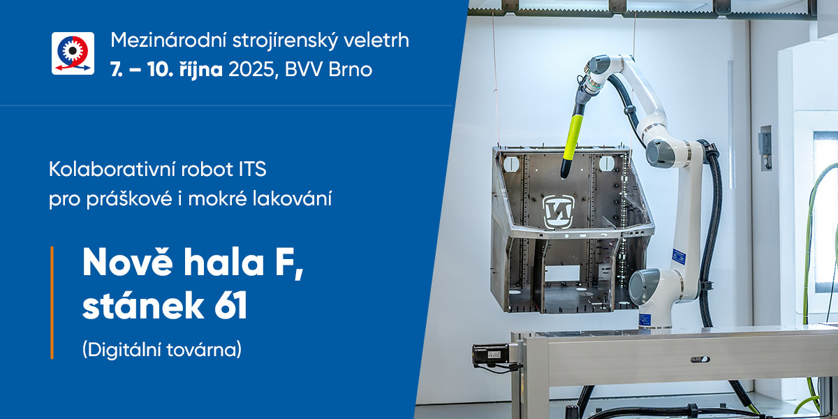 Navštivte nás na MSV 2025, nově v hale F (Digitální továrna), stánek 61