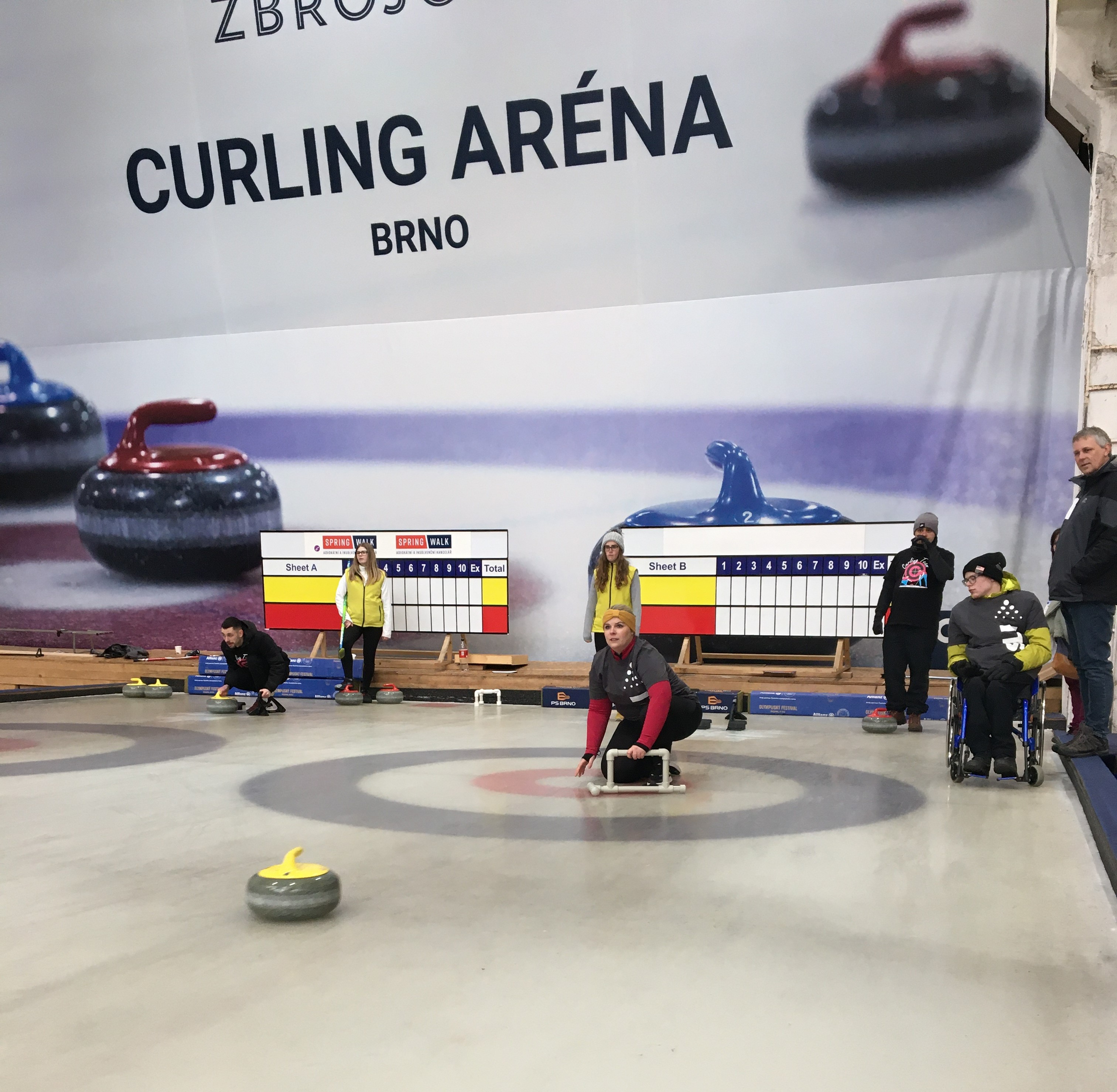 Hrali sme curling pre Ligu vozíčkarov