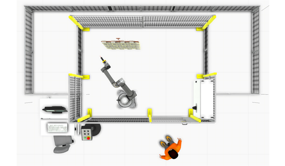 Unique technology for robotic measurement of paint thickness before curing