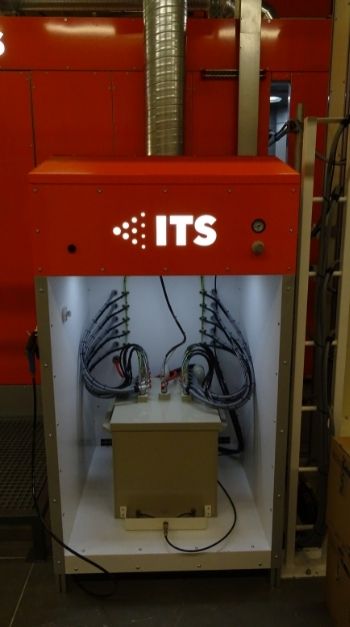 Lakovací kabina ITS pro výrobce svítidel