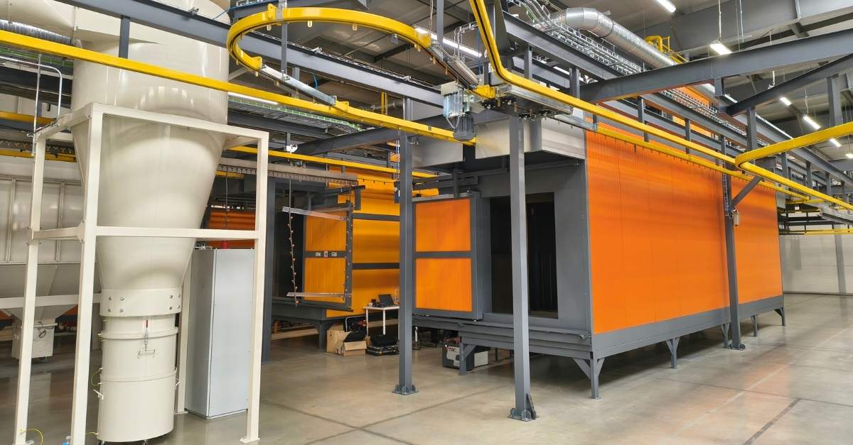 Modernisierung der Pulverbeschichtungsanlage für häufige Farbwechsel