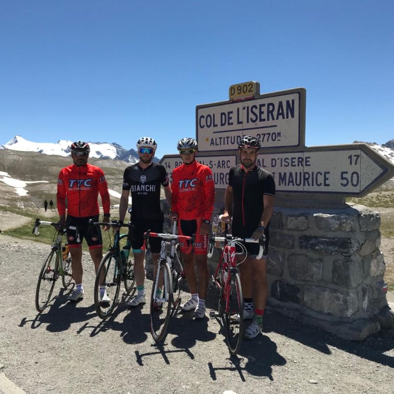 Colleagues on the Tour de France