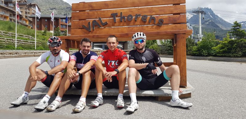 Colleagues on the Tour de France